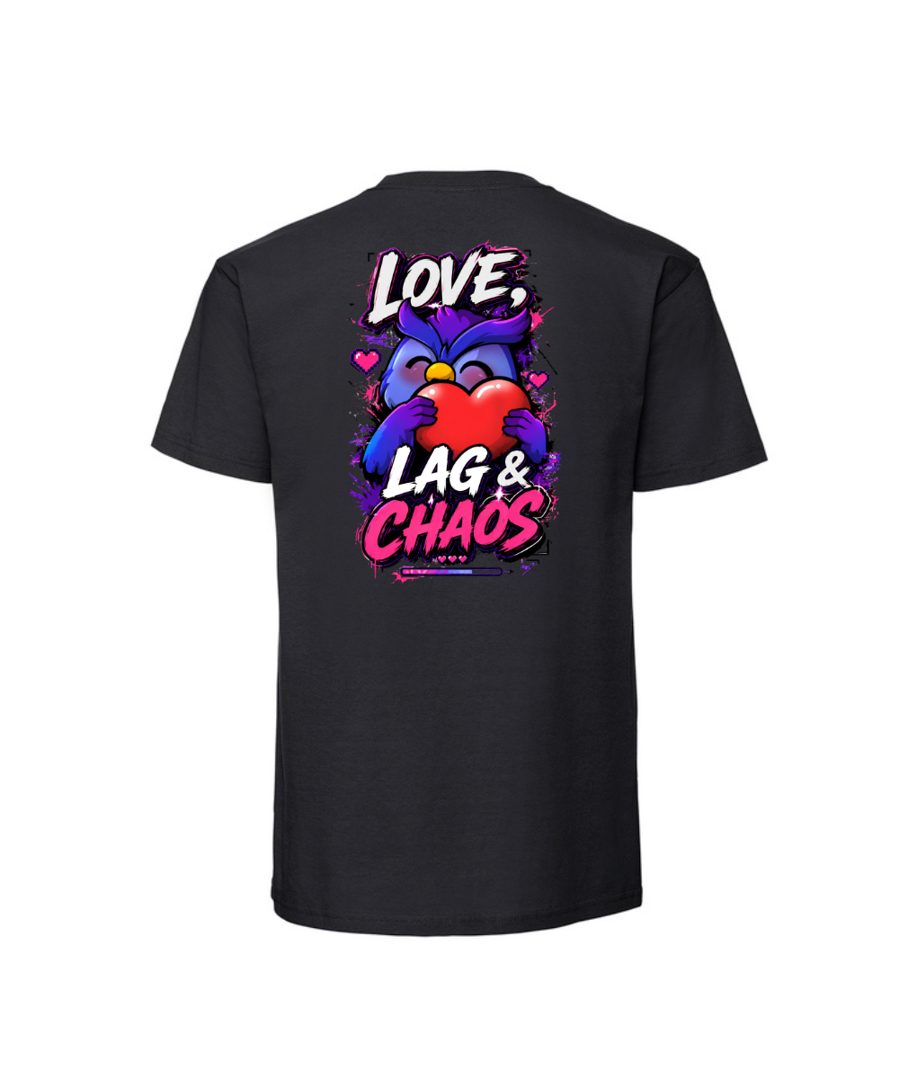 Avid LOVE, LAG & CHAOS póló