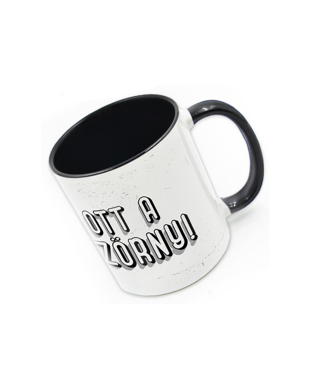 Retroshock Ott a szörny bögre színes füllel és belsővel