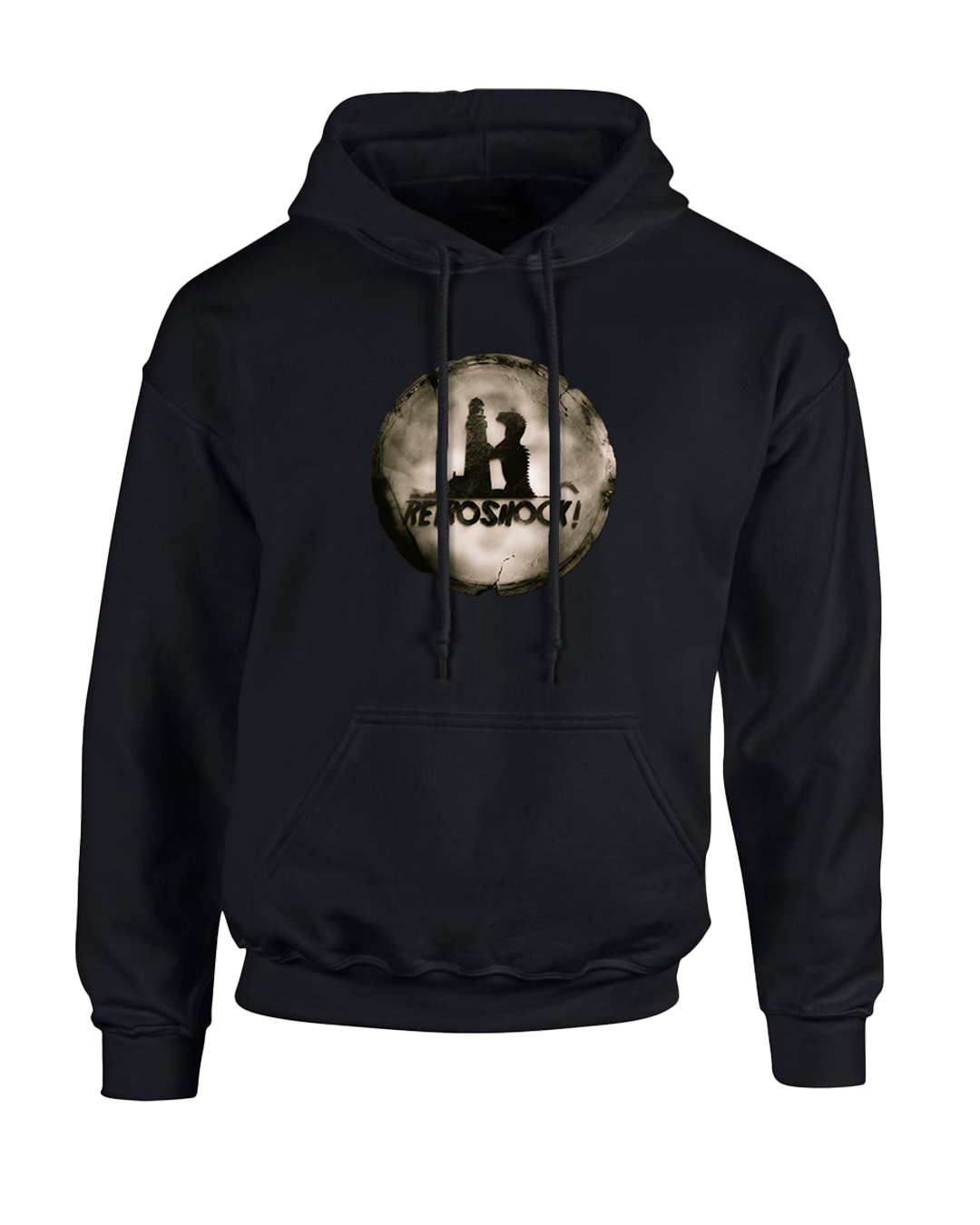 Retroshock Misty Logo Noir pulóver